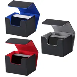 Card Game Storage Deck Carrying Case Holds 120 Cards Storage for TCG CCG - Image 1