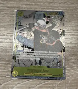 One Piece Card Trafalgar Law Manga Alt Art OP10-119 Royal Blood English - Image 1