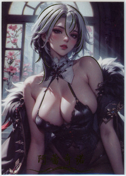 ❤ARLECCHINO - Goddess Story Anime Waifu Card SWEET GIRL DIARY 2 - PR-07 GENSHIN - Image 1