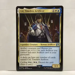 MTG Cid, Timeless Artificer Magic: The Gathering Final Fantasy #0418 - Image 1