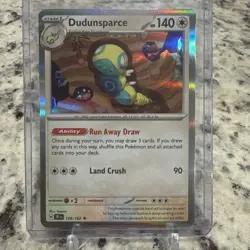 Dudunsparce Holo 129/162 Temporal Forces Pokemon TCG ?? - Image 1