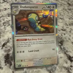 Dudunsparce Holo 129/162 Temporal Forces Pokemon TCG ?? - Image 3