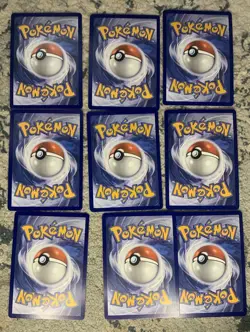 Lot of 9 Pokeball Reverse Holo Cards from BB/WF White Flare/Prismatic Evolutions - Image 2