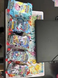 Pokemon Tcg Sleeved Booster Packs Lot Of 55 See Description - Image 1