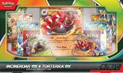 BRAND NEW Pokemon TCG - Incineroar ex & Torterra ex Special Collection - Image 1