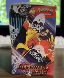 Pokemon TCG Destined Rivals Booster Box FACTORY SEALED - Image 2