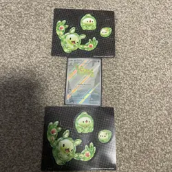 Reuniclus SVP 212 Promo Black Bolt Pokemon Card English + 2 sticker sets - Image 1