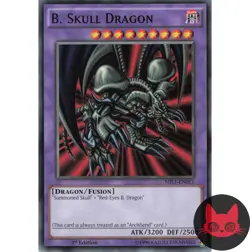 Yugioh Black Skull Dragon MILI-EN011 Common 1st Edition NM - Image 1