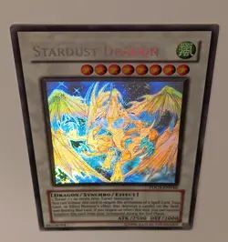 Stardust Dragon TDGS-EN040 Ghost Rare Unlimited Edition NM Yu-Gi-Oh! YUGIOH - Image 2