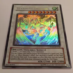 Stardust Dragon TDGS-EN040 Ghost Rare Unlimited Edition NM Yu-Gi-Oh! YUGIOH - Image 3
