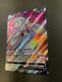 Alcremie V 064/072 Shining Fates NM Full Art Ultra Rare Pokemon Card Nice! - Image 3