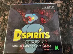 Kickstarter D-Spirits Trading Card Booster Box - Box Rip 645716996904 - Image 1