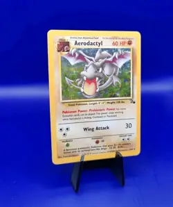 Aerodactyl 1/62 Fossil Set Holo Rare Pokemon Card Nintendo Pokemon TCG WOTC NM - Image 2