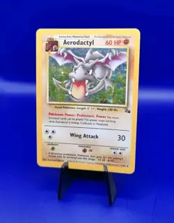 Aerodactyl 1/62 Fossil Set Holo Rare Pokemon Card Nintendo Pokemon TCG WOTC NM - Image 3