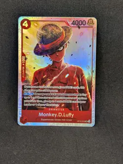 One Piece Monkey D. Luffy Card Game OP12-015 SR - Image 1