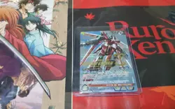 SAVIOUR GUNDAM WT096S COLLECTIBLE RARE CARD BANDAI GUNDAM WAR NEXA TCG JAPANESE - Image 1