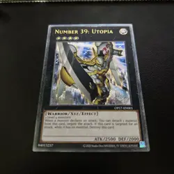 Number 39: Utopia OP17-EN001 Ultimate Rare NM Yugioh Card - Image 1