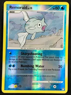 Remoraid 95/123 Reverse Holo | Mysterious Treasures | Pokemon Card - Image 1