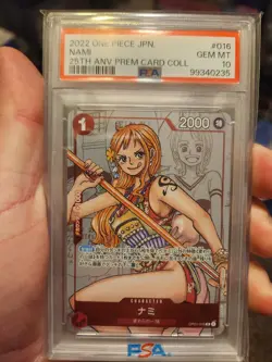 Nami OP01-016 (Alt Art) OP01-016 One Piece Promotion Cards JAPANESE PSA 10 - Image 1