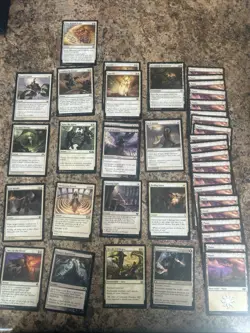 Magic the gathering-60 Card Custom Plains Life Gain Deck - Image 1
