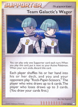 Team Galactic's Wager 115/123 Uncommon | Mysterious Treasures | Pokemon Card - Image 1