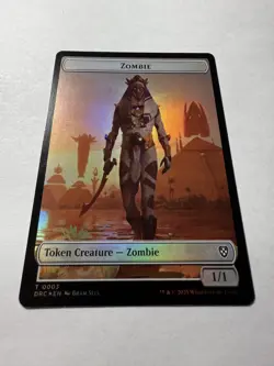 Zombie (3) / Shapeshifter (4) Token Commander: Aetherdrift Foil - Image 1