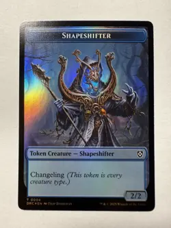 Zombie (3) / Shapeshifter (4) Token Commander: Aetherdrift Foil - Image 3