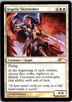 Angelic Skirmisher P Media Promos A11 LP Foil Magic - Image 1