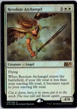 Resolute Archangel R Magic 2015 (M15) 28 LP Foil Magic - Image 1