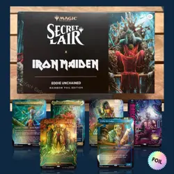 MTG Secret Lair X Iron Maiden: Eddie Unchained ✨FOIL✨ Sealed In Hand🔥 - Image 1