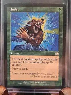 Insist Torment MTG Regular Moderately Played - Image 3