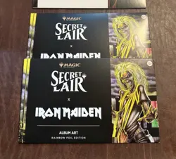 MTG Secret Lair x Iron Maiden: Album Art Foil​ Edition New Sealed - Image 1