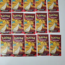 LOT of 18 New Sealed 2025 McDonald’s Pokemon TCG 4-Card Booster Packs - Image 4