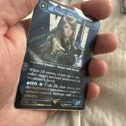 Jill Shiva's Dominant Borderless Surge Foil Final Fantasy NM Pack Fresh - Image 1