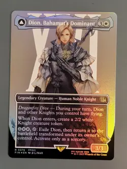 Lot of 5x Rare Full Art Final Fantasy MTG Cards. NM. Never Played. Foil and Reg - Image 2