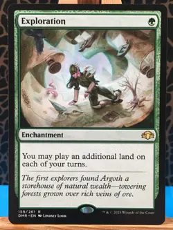 MTG - Exploration. Dominaria Remastered. Rare - Green Enchantment. - Image 1