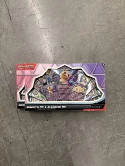 NEW Pokemon TCG Mimikyu Ex & Alcremie Ex Premium Collection Sealed Box - Image 1