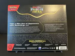 Pokemon TCG Paldean Fates Skeledirge EX Premium Collection - Image 2