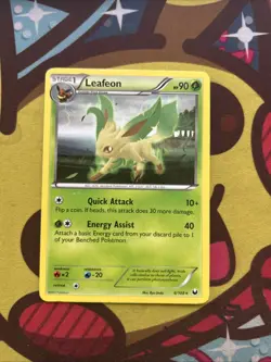 Pokemon Leafeon 6/108 - BW Dark Explorers - Non Holo - Excellent - Image 1