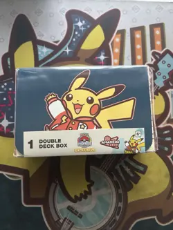 Pokemon 2025 Anaheim Pikachu Double Deck Box Deckbox - World Championships - Image 1