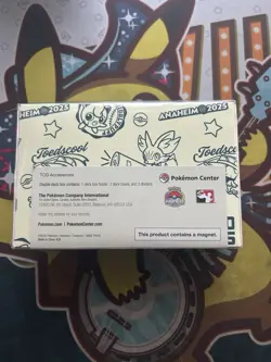 Pokemon 2025 Anaheim Pikachu Double Deck Box Deckbox - World Championships - Image 2