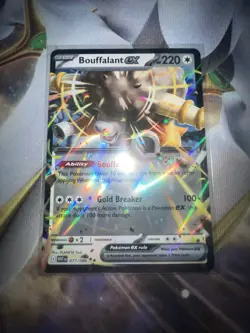 Bouffalant Ex 77/086 Double Rare White Flare Pokemon NM - Image 1