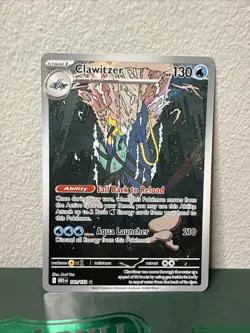 Clawitzer 141/132 Illustration Rare Pokemon TCG ME01: Mega Evolution NM - Image 1