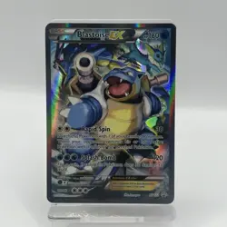 Pokemon Blastoise EX XY122 Full Art XY Generations Promo LP - Image 1