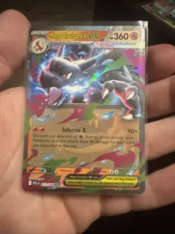 NM Mega Charizard X ex Double Rare 013/094 Phantasmal Flames Pokemon TCG - Image 1