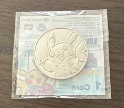 2025 Pikachu Pokemon World Championship Coin Anaheim Limited Metal Sealed Worlds - Image 1