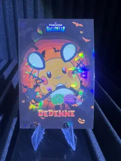 Dedenne - Cracked Ice Holo - Card Database Halloween 2024 - Pokemon Card NM - Image 1