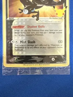 Pokemon TCG Greninja Gold Star SWSH144 - Celebrations Black Star Promo - Sealed - Image 4