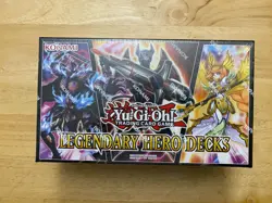Yu-Gi-Oh! TCG New Sealed Legendary Hero Decks Box Set - Image 1