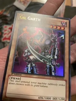 1X GIL GARTH LCYW-EN143 ULTRA 1ST NEAR MINT YUGIOH - Image 3
